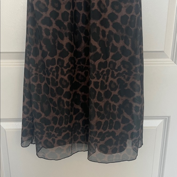 SHEIN Leopard Print Halter Backless A-Line Mini Dress - Picture 6 of 10